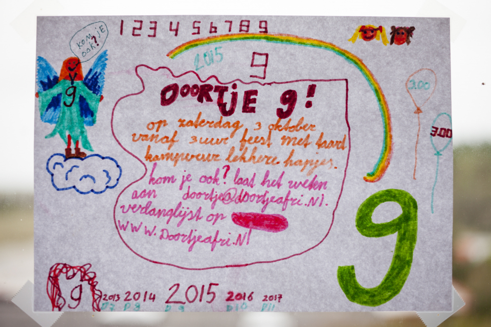 Uitnodiging Doortje 9